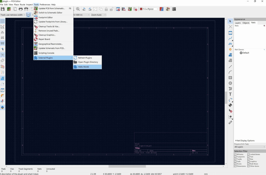 KiCad Plugin