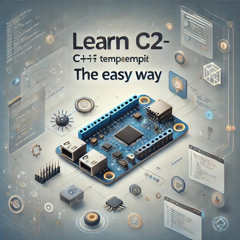 Learn C++ template with ESP32 The Easy Way