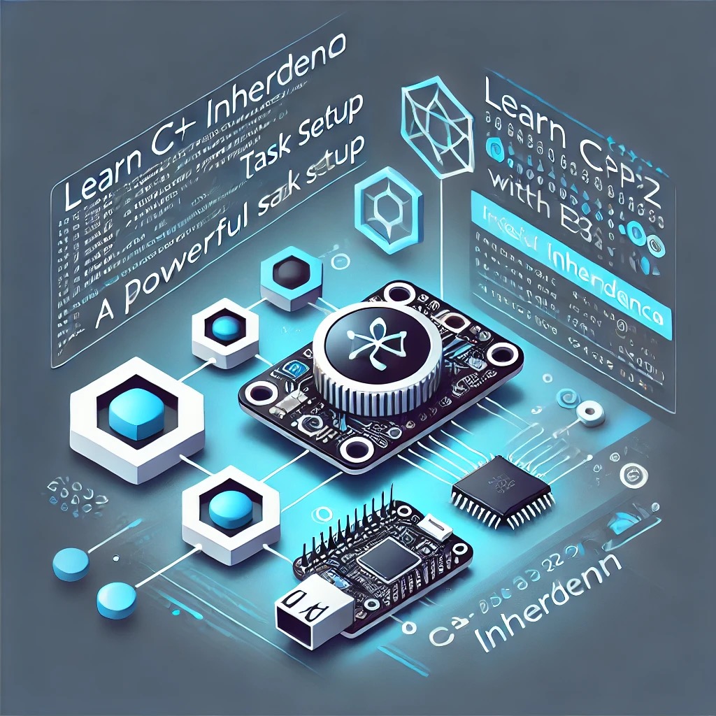 Learn C++ Inheritance with ESP32 | A Powerful Task Setup