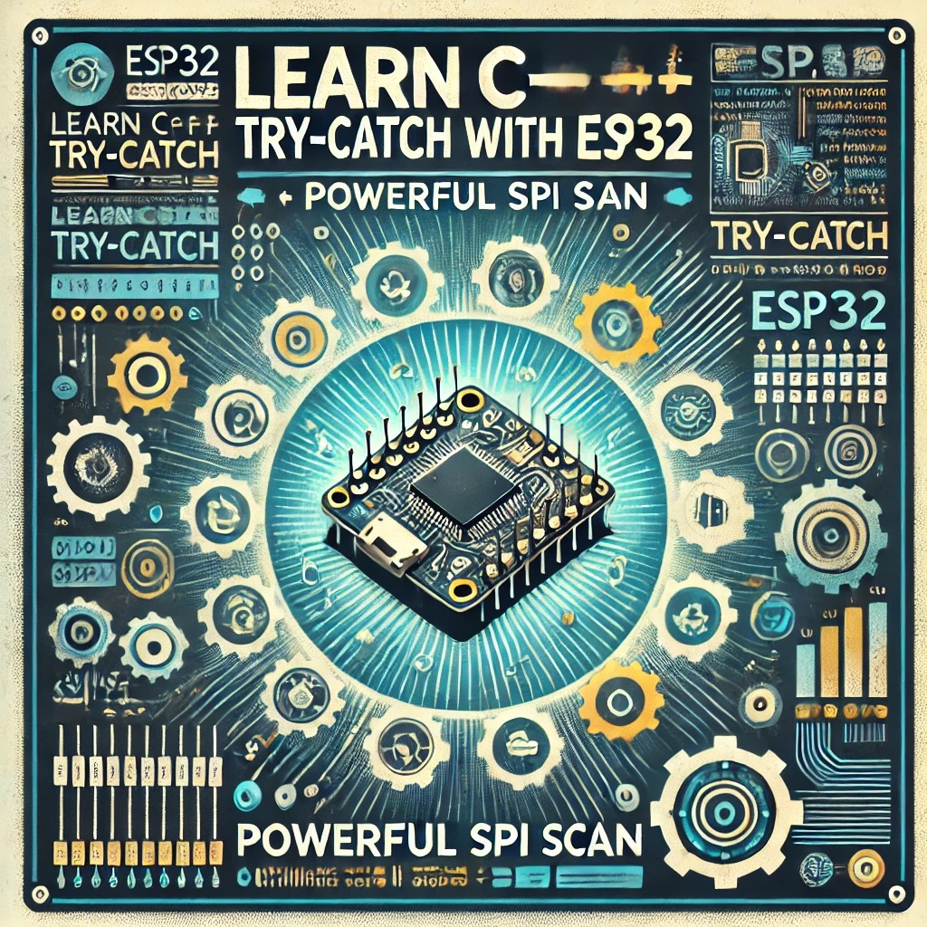 Learn C++ Try-Catch with ESP32 | Powerful SPI Scan