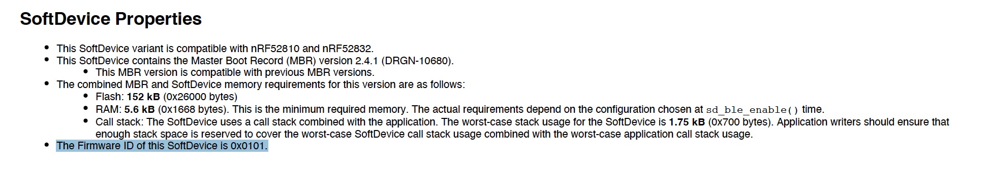 How to Check the SoftDevice Version of an