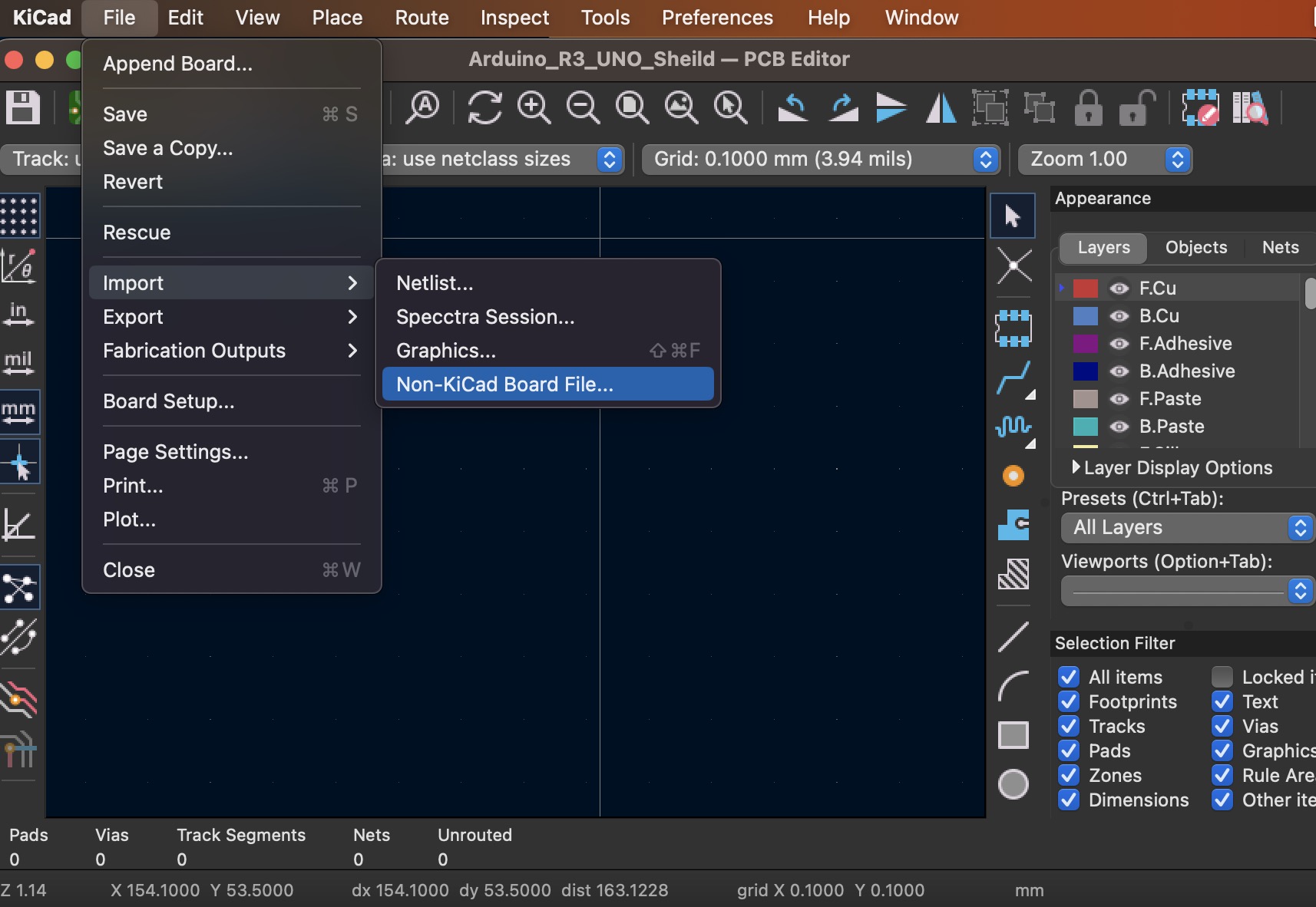 altium pcb to kicad