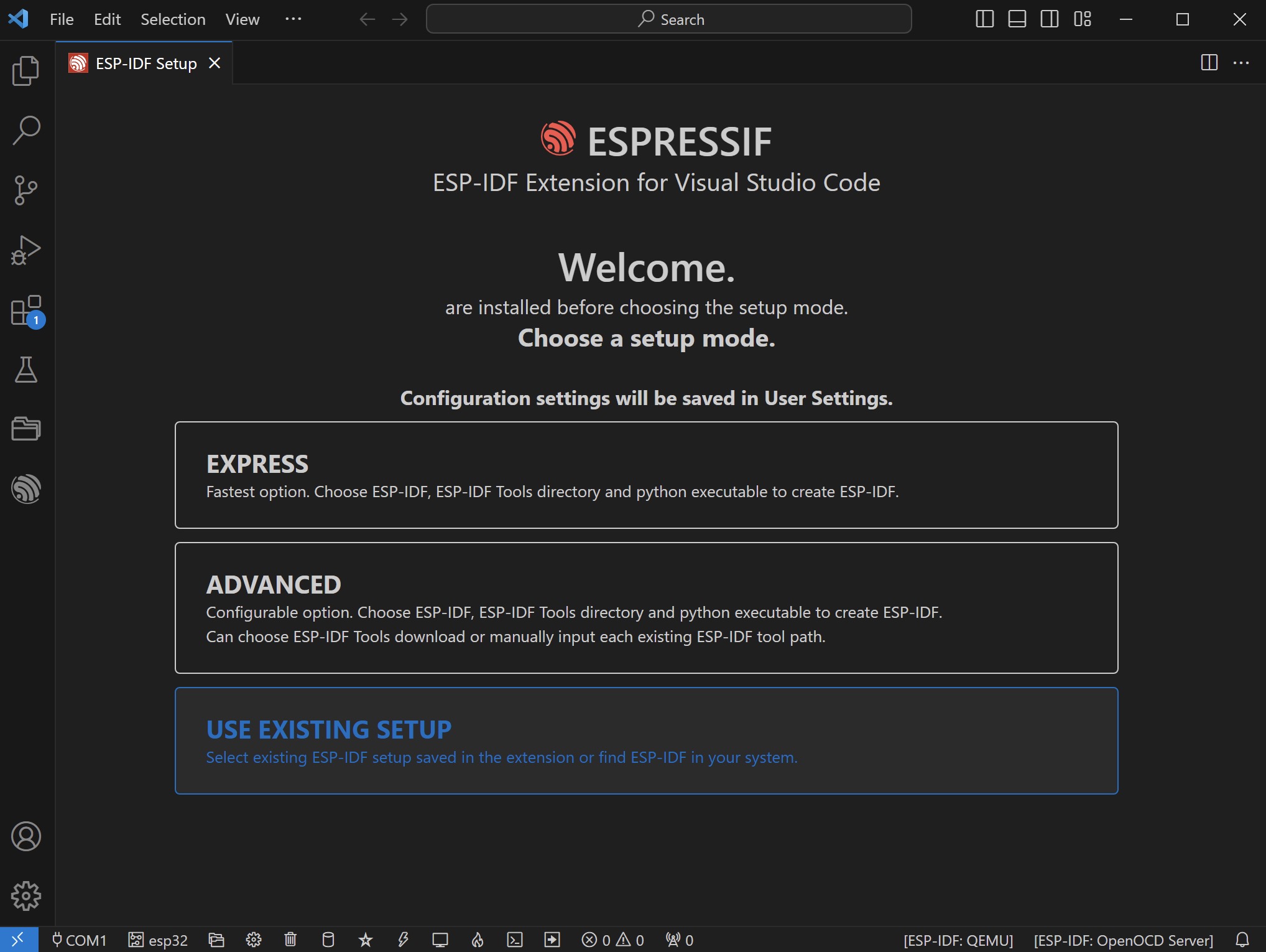 How To Check ESP IDF Version With VSCode