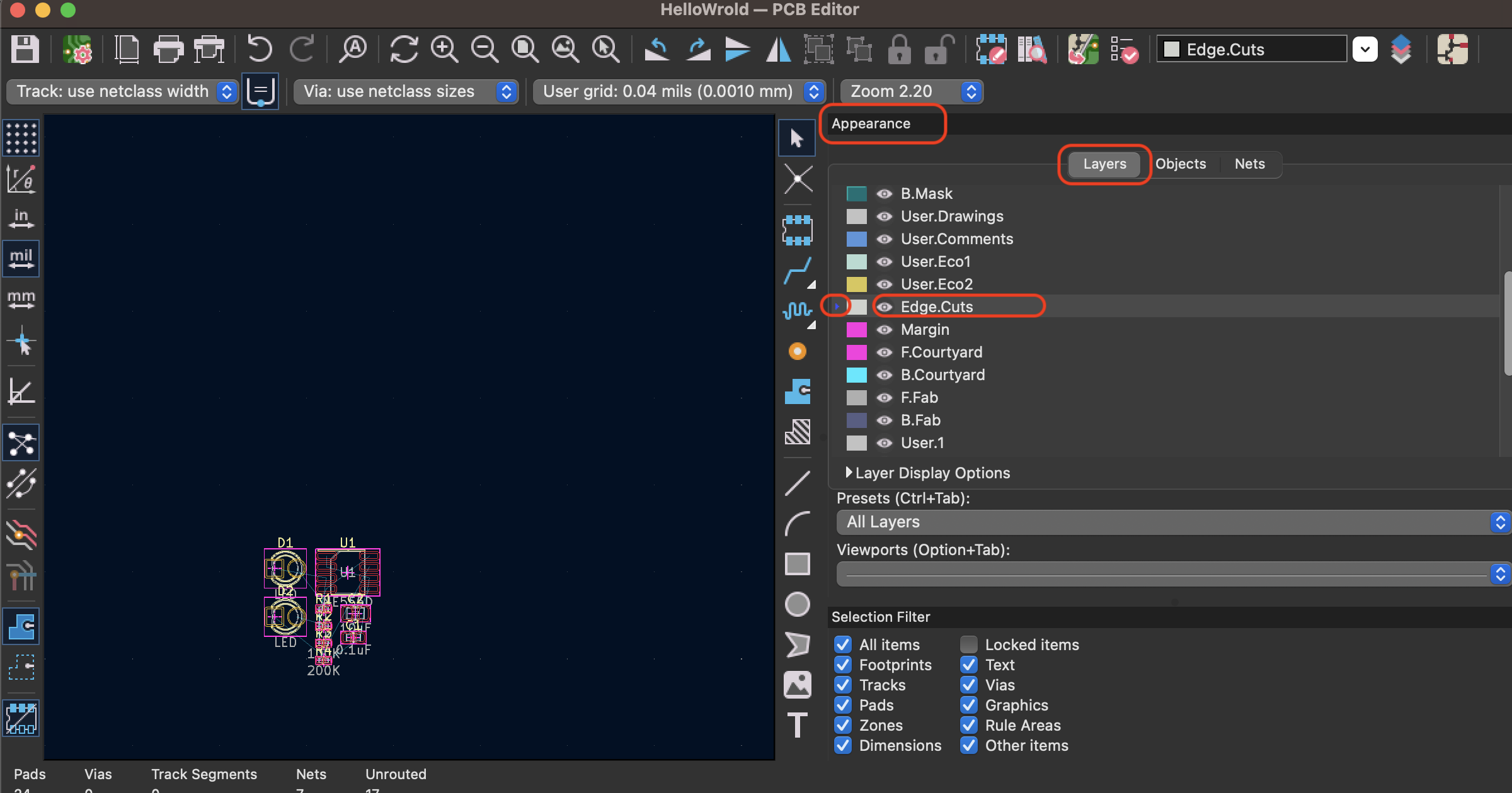 KiCad 7.x