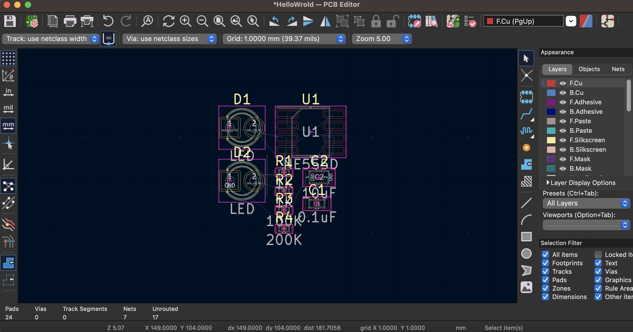 KiCad 7.x